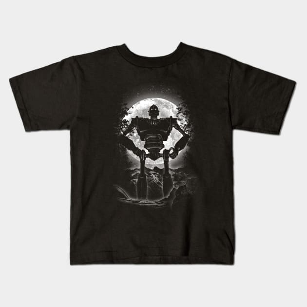 Moonlight Giant Kids T-Shirt by FanFreak